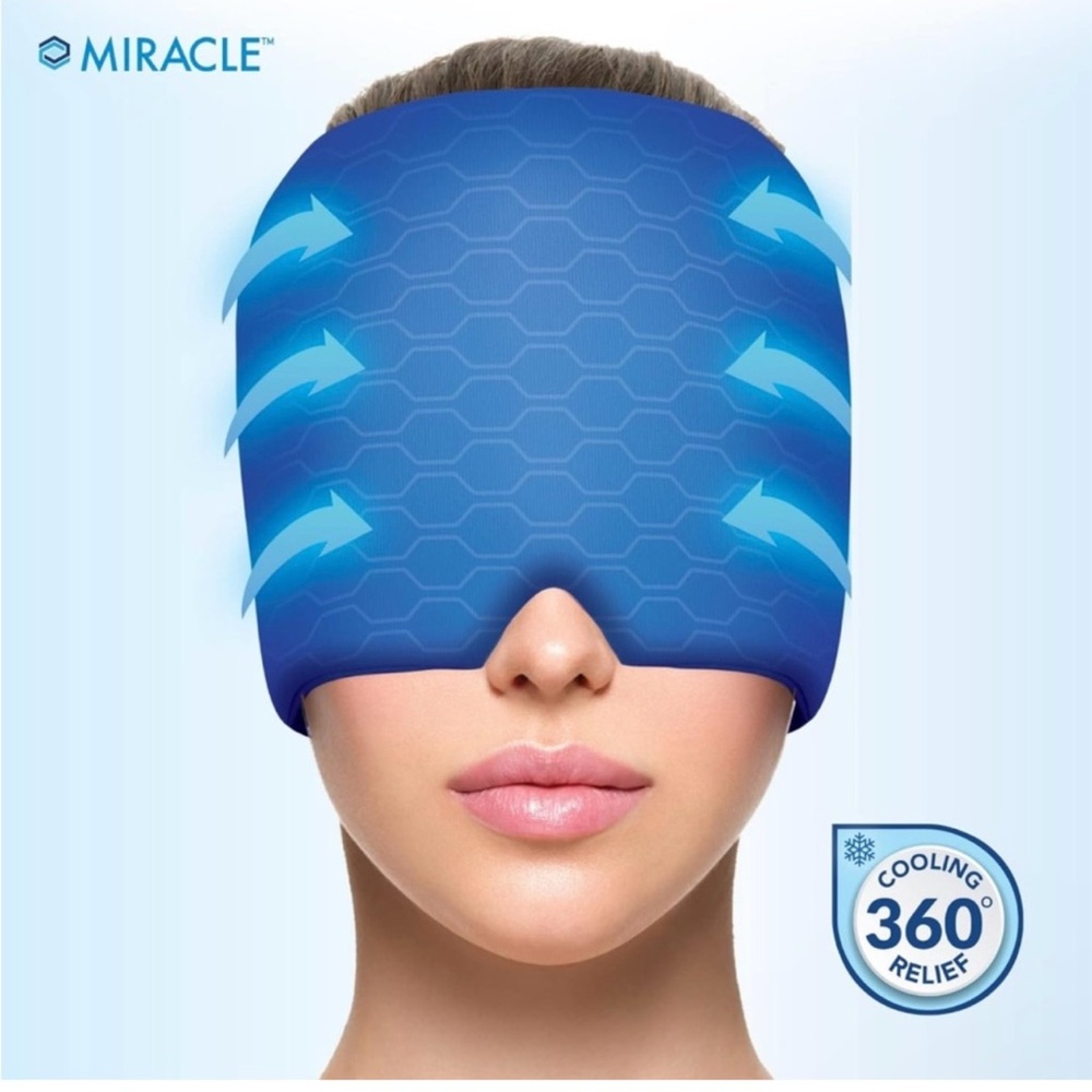 NWT Ontel Miracle Headachee Relief cooking compression head wrap